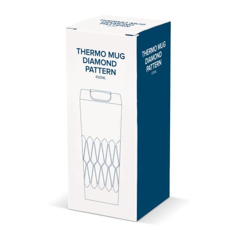 Mug Thermos avec motif diamant 450ml Noir | sans marquage | non disponible | non disponible | non disponible