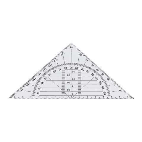 Équerre Transparent | sans marquage | non disponible | non disponible | non disponible