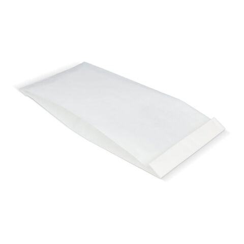 Sac en papier 50g/m² 14 x 6 x 27cm Blanc | sans marquage | non disponible | non disponible
