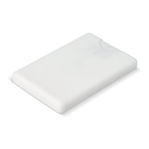 Carte de crédit Spray solaire SPF30 matériau recyclé Blanc | sans marquage | non disponible | non disponible