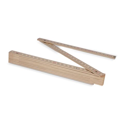 Règle pliante en bois 2m premium, naturel Nature