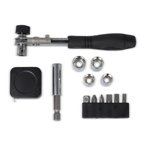 Set d&#039;outils de 13 pièces dans une boîte en bambou FSC Nature | sans marquage | non disponible | non disponible