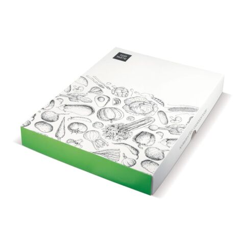 Support livre de cuisine avec 5 couteaux Nature | sans marquage | non disponible | non disponible | non disponible