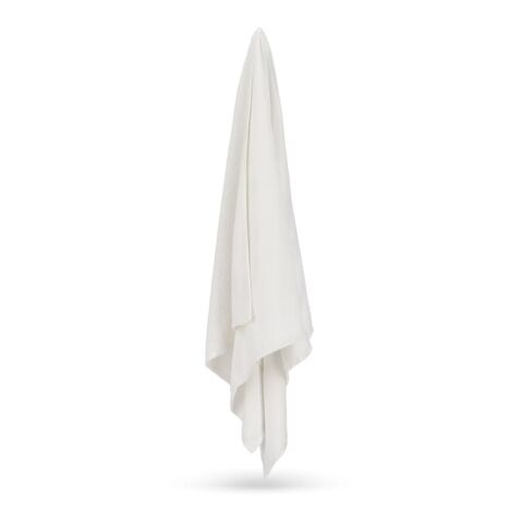 Serviette de toilette double face sublimation 30x130 cm 400g/m² Blanc