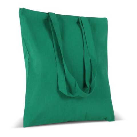 Sac en coton recyclé 140g/m² 38x42cm Vert foncé | sans marquage | non disponible | non disponible | non disponible