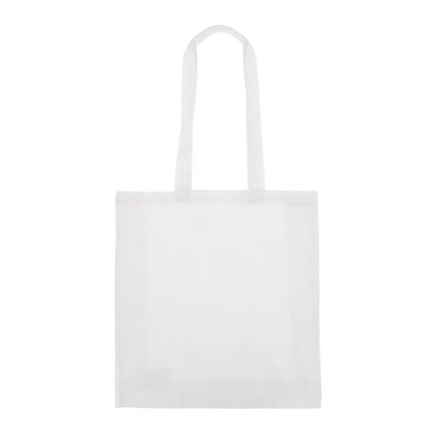 Sac en coton recyclé avec soufflet 140g/m² 38x10x42cm Blanc | sans marquage | non disponible | non disponible | non disponible