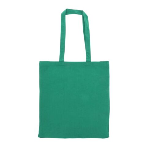 Sac en coton recyclé avec soufflet 140g/m² 38x10x42cm Vert foncé | sans marquage | non disponible | non disponible | non disponible