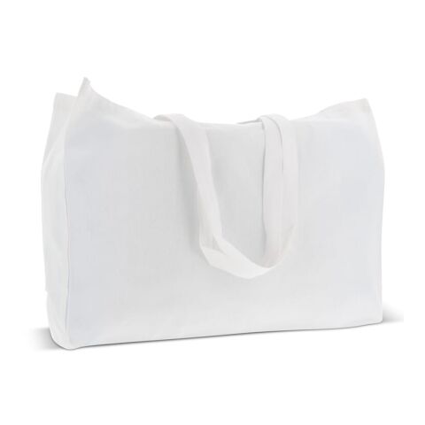 Recycled cotton bag with gusset 140g/m² 49x14x37cm Blanc | sans marquage | non disponible | non disponible | non disponible
