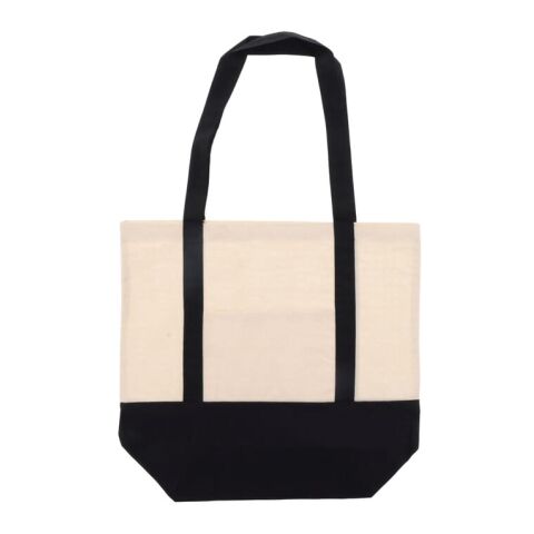 Sac à provisions en coton OEKO-TEX® 140g/m² 40x10x35cm Noir | sans marquage | non disponible | non disponible | non disponible
