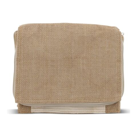 Sac isotherme jute/coton 22x18x18cm Ecru | sans marquage | non disponible | non disponible | non disponible