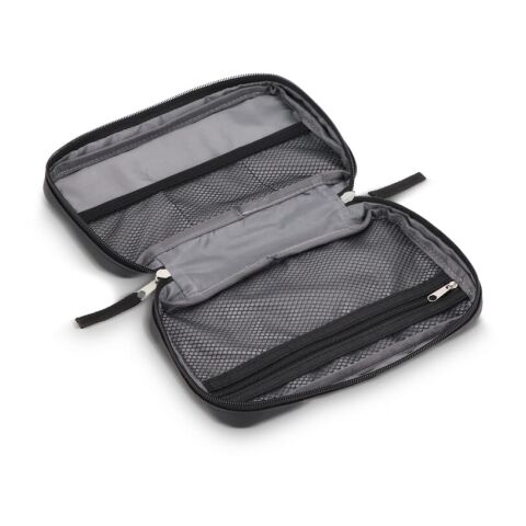 Sac organiseur Napa 210D enduit PU rPET 22 x 13 x 4 cm Noir | sans marquage | non disponible | non disponible