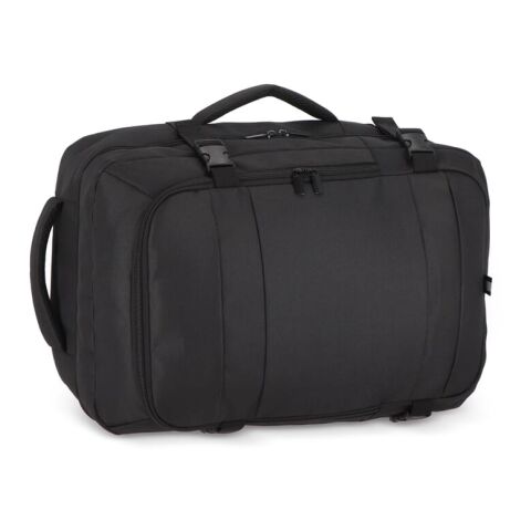 Sac à dos de nuit 22L en R-PET 600D Noir | sans marquage | non disponible | non disponible
