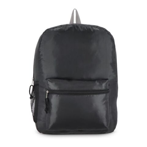 Sac à dos léger en R-PET 190T 30,5 x 12,7 x 42 cm 16 L Noir | sans marquage | non disponible | non disponible