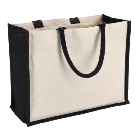 Jute-Cotton Sac fourre-tout OEKO-TEX® 42,5 x 19 x 32cm 320g/m² Noir | sans marquage | non disponible | non disponible