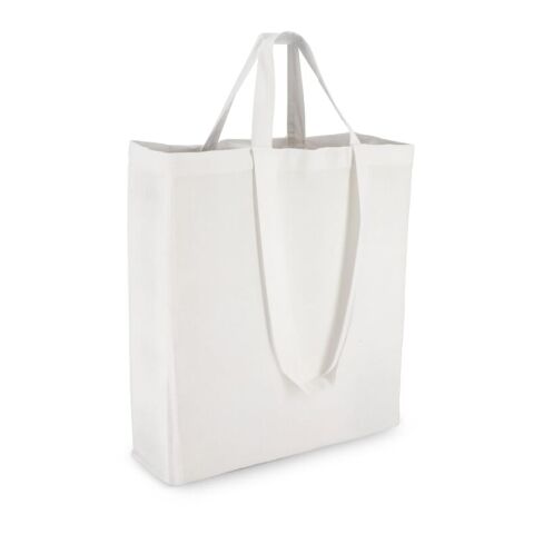 Sac fourre-tout en coton OEKO-TEX® 38 x 10 x 42cm 140g/m². Blanc | sans marquage | non disponible | non disponible