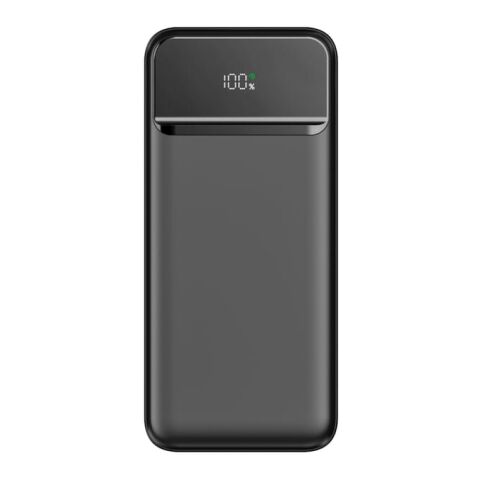 Nolu Powerbank avec écran LED 20000 mAh Noir | Impression Numérique | top | 55 mm x 100 mm