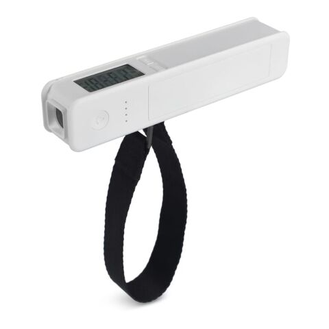 Powerbank 5-en-1 - Balance de Lugage - Lampe de poche - Règle - Thermomètre Blanc | sans marquage | non disponible | non disponible