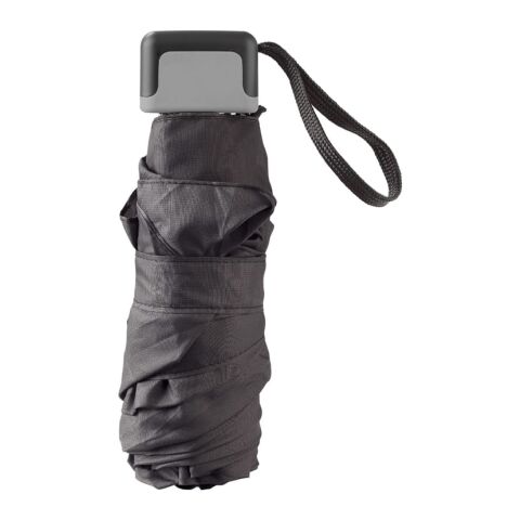 Parapluie très léger 21” avec pochette Noir | Doming | poignee | 36 mm x 11 mm | non disponible