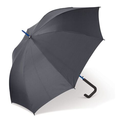 Parapluie canne 23” à ouverture automatique Noir-Bleu / Blanc | sans marquage | non disponible | non disponible | non disponible