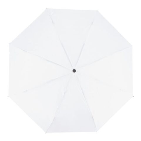 Parapluie pliable Congo 190T Pongee 21 Blanc | sans marquage | non disponible | non disponible
