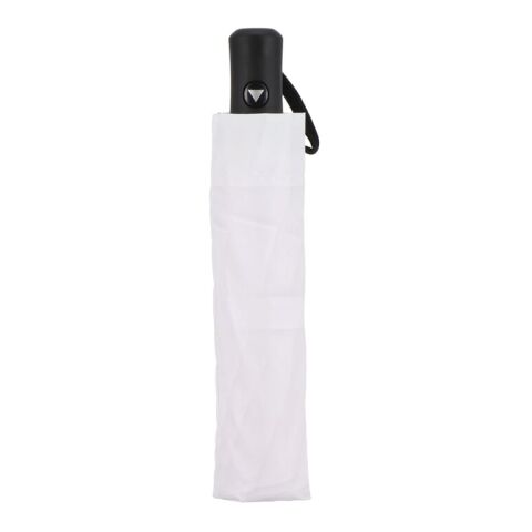 Daintree 190T Pongee 21.5" Parapluie pliable coupe-vent Auto open Blanc