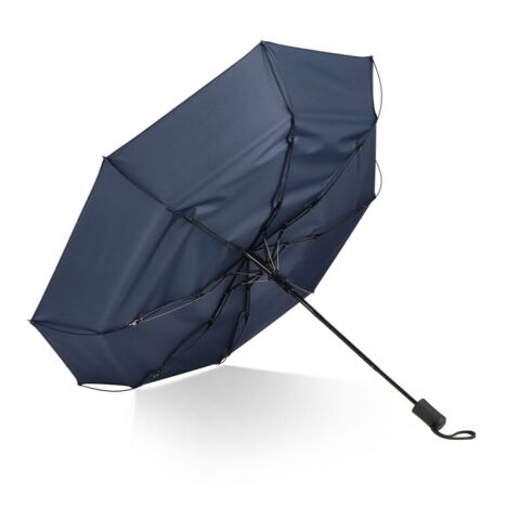 Daintree 190T Pongee 21.5" Parapluie pliable coupe-vent Auto open Bleu foncé | sans marquage | non disponible | non disponible