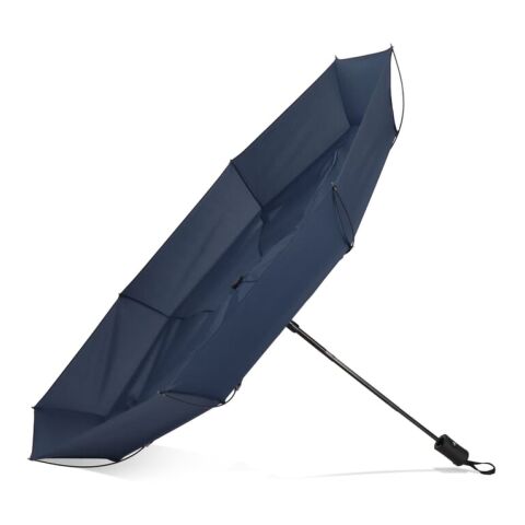 Daintree 190T Pongee 21.5&quot; Parapluie pliable coupe-vent Auto open Bleu foncé | sans marquage | non disponible | non disponible
