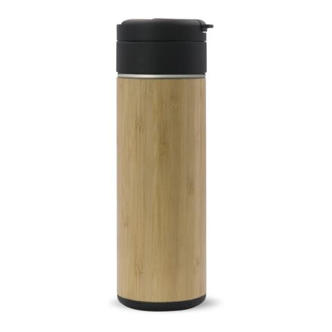 Mug Isotherme bambou Flow 400ml Nature | sans marquage | non disponible | non disponible | non disponible