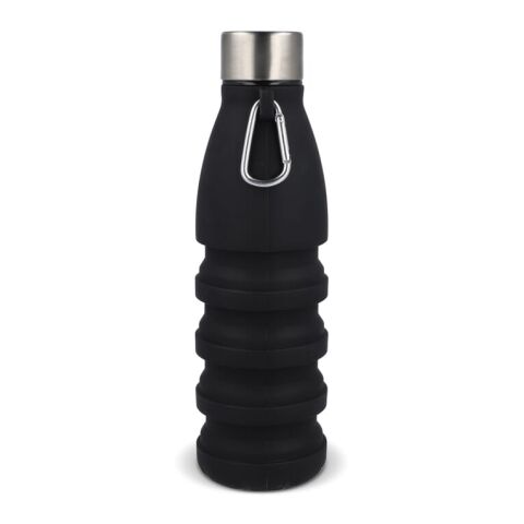 Bouteille d'eau pliable 550 ml Noir | sans marquage | non disponible | non disponible