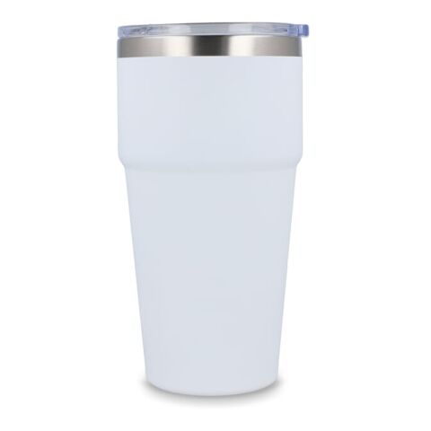 Mug de voiture en céramique douce au toucher 500ml Blanc | sans marquage | non disponible | non disponible