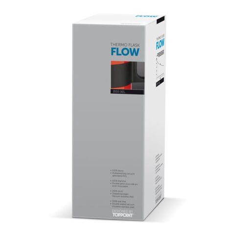 Thermos Flow 500ml avec poignée Rouge / blanc | sans marquage | non disponible | non disponible | non disponible