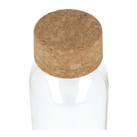 Bouteille en verre recyclé avec bouchon en liège 500ml Transparent | sans marquage | non disponible | non disponible