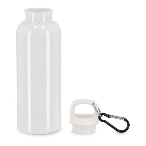 Bouteille d&#039;eau Nina R-PET 500 ml Couleur dure Blanc | sans marquage | non disponible | non disponible