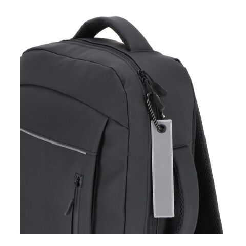 Étiquette de bagage réfléchissante 30 x 145 cm Gris