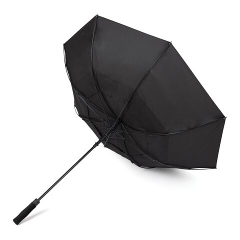 Parapluie tempête 27'' en RPET AWARE™ Nordic Drift Trail noir | sans marquage | non disponible | non disponible