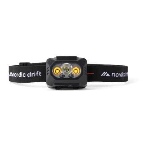 Lampe frontale à double batterie Nordic Drift Everest noir