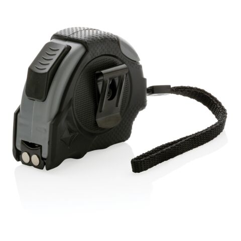 Mètre ruban Auto stop 3M/16mm en plastique recyclé RCS noir | sans marquage | non disponible | non disponible