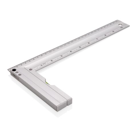Règle 30cm avec niveau argent | sans marquage | non disponible | non disponible