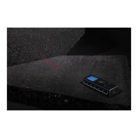 Mètre laser 30 mètres en aluminium recyclé RCS Gear X noir | sans marquage | non disponible | non disponible