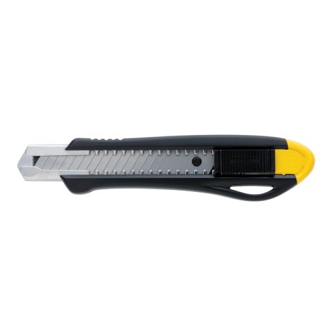 Cutter professionnel rechargeable en plastique recyclé RCS jaune | sans marquage | non disponible | non disponible