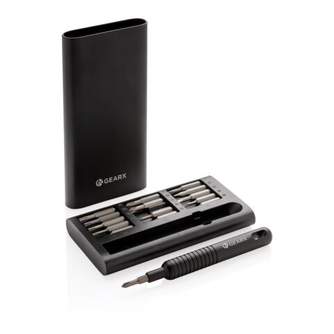 Set de tournevis 31 pièces Gear X noir | sans marquage | non disponible | non disponible