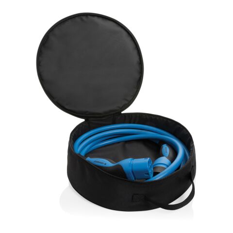Sac de rangement pour câbles EV en rPET Aware™ Volty noir | sans marquage | non disponible | non disponible