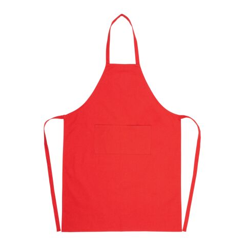 Tablier en coton Impact AWARE™ rouge | sans marquage | non disponible | non disponible | non disponible