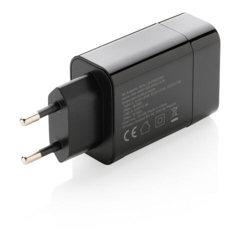 Chargeur Mural Philips, USB 30W Ultra Rapide noir | sans marquage | non disponible | non disponible