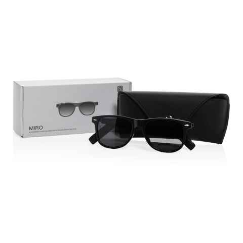 Lunettes audio dotées de l'IA avec fonction traduction Miro noir | sans marquage | non disponible | non disponible