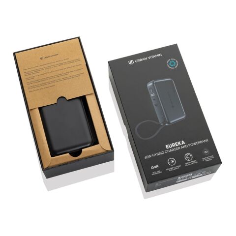 Chargeur hybride GaN 65W en PC RCS Urban Vitamin Eureka noir | sans marquage | non disponible | non disponible