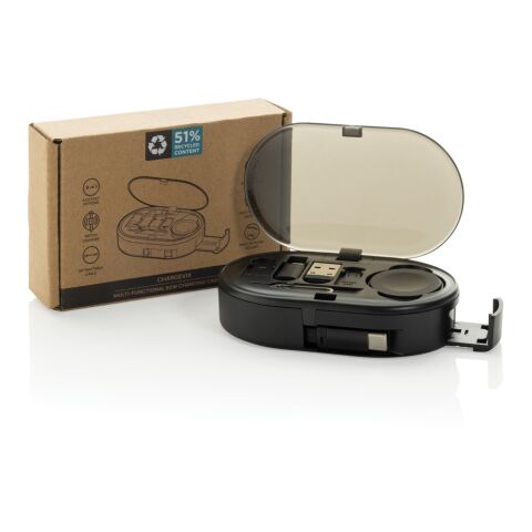 Kit de recharge 60W en plastique recyclé RCS Chargevix noir | sans marquage | non disponible | non disponible