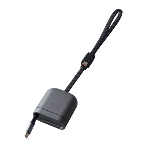 Câble rétractable à chargement rapide 100W Spira RCS gris