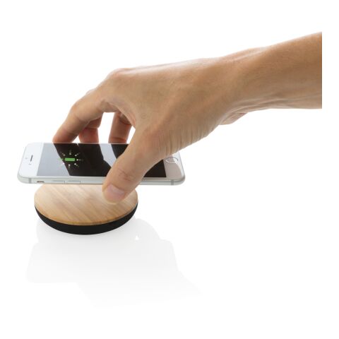 Chargeur à induction 5W Bamboo X marron | sans marquage | non disponible | non disponible
