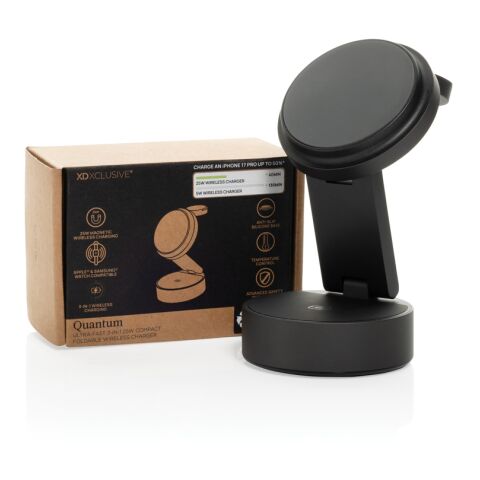 Chargeur sans fil 25W 3-en-1 Quantum RCS gris